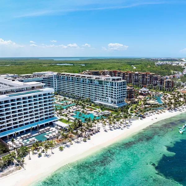 Hotel Mousai Cancun Aereal Photo
