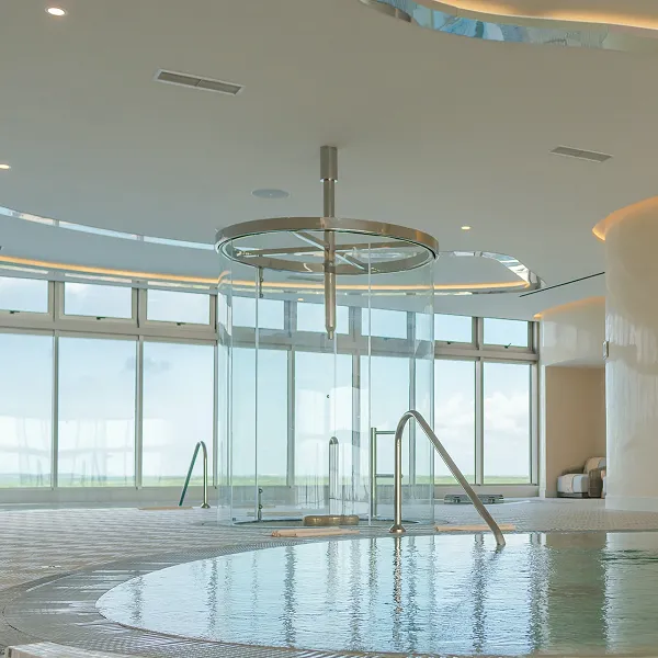 Access to the hydrotherapy circuit*